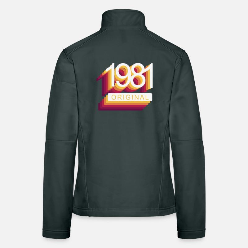 Geboren 1981 Frauen Softshelljacke