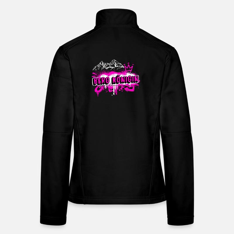 Graffitti psd Berg königin2 Frauen Softshelljacke