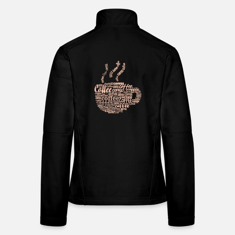 Kaffeeliebhaber Kaffee Spruch Kaffeetrinker Frauen Softshelljacke