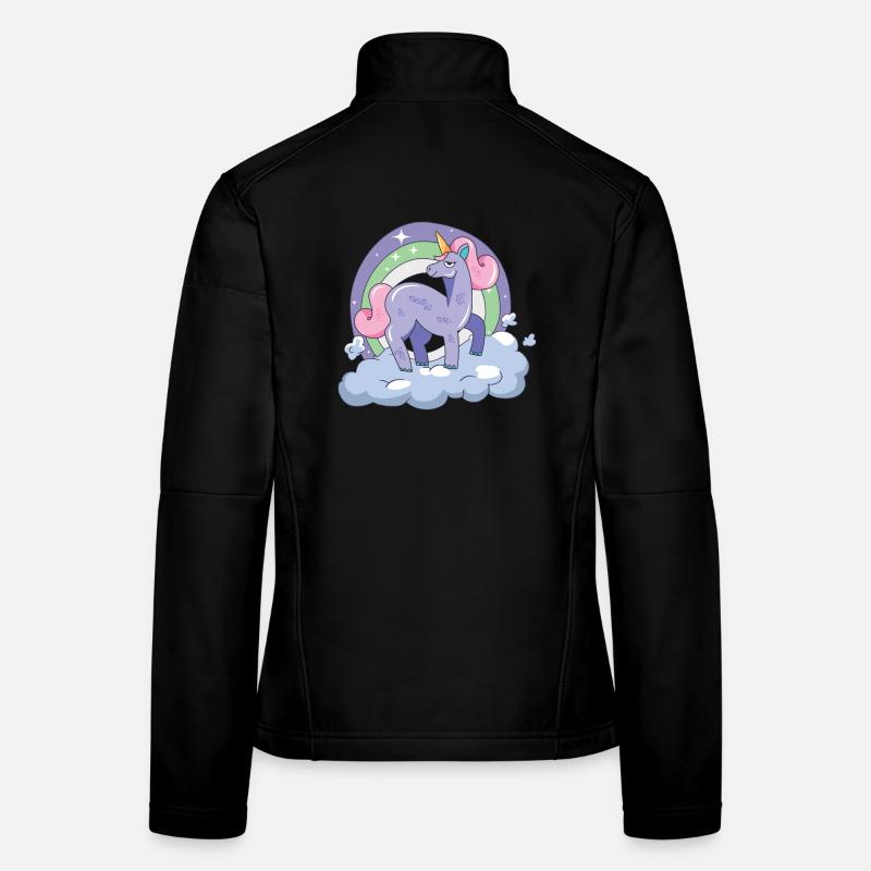 Unicorn on cloud nine Women's Softshell Jacket