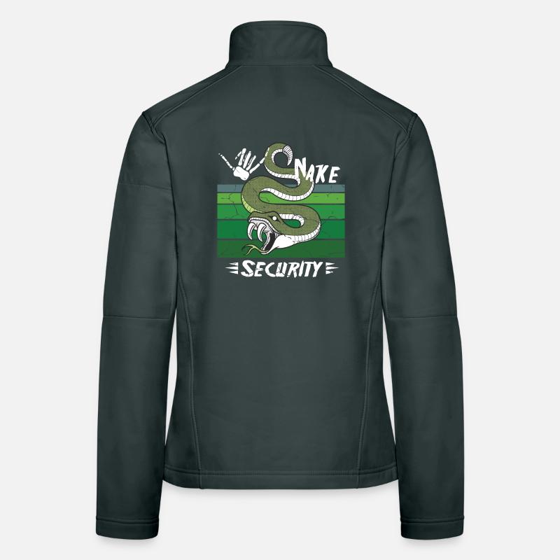 Schlangen Sicherheit Frauen Softshelljacke