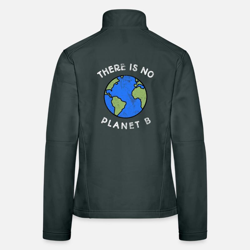 There is no planet B Women's Softshell Jacket
