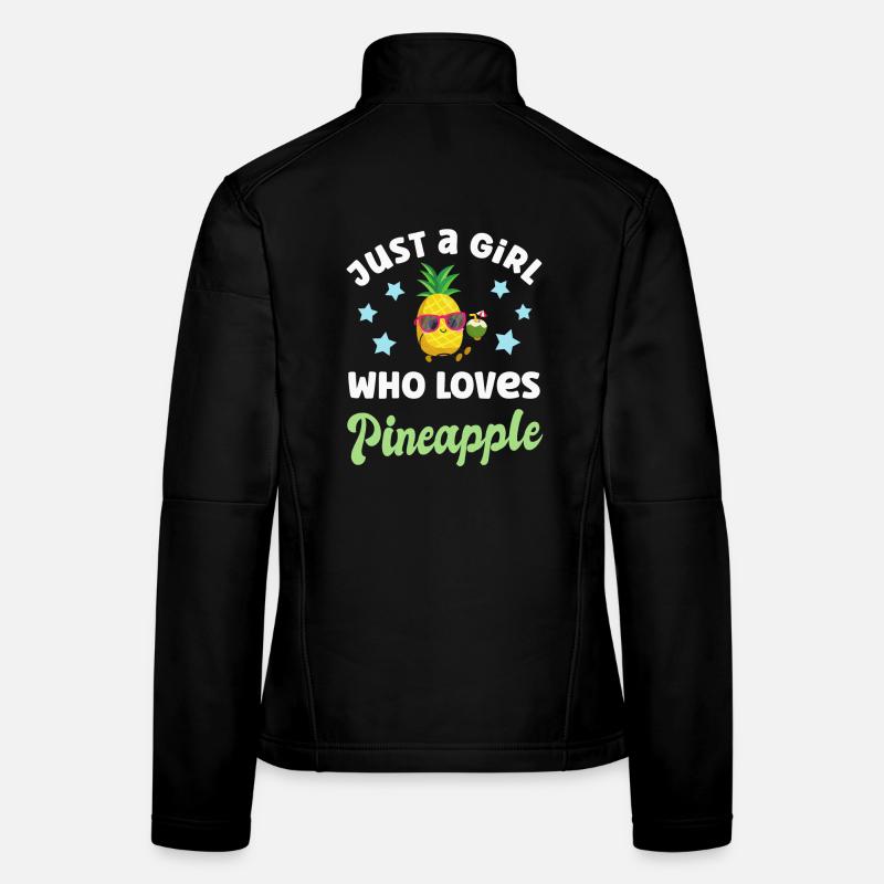 Ananas Veste en tissu softshell Femme