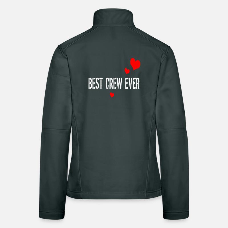 BEST CREW EVER Women's Softshell Jacket
