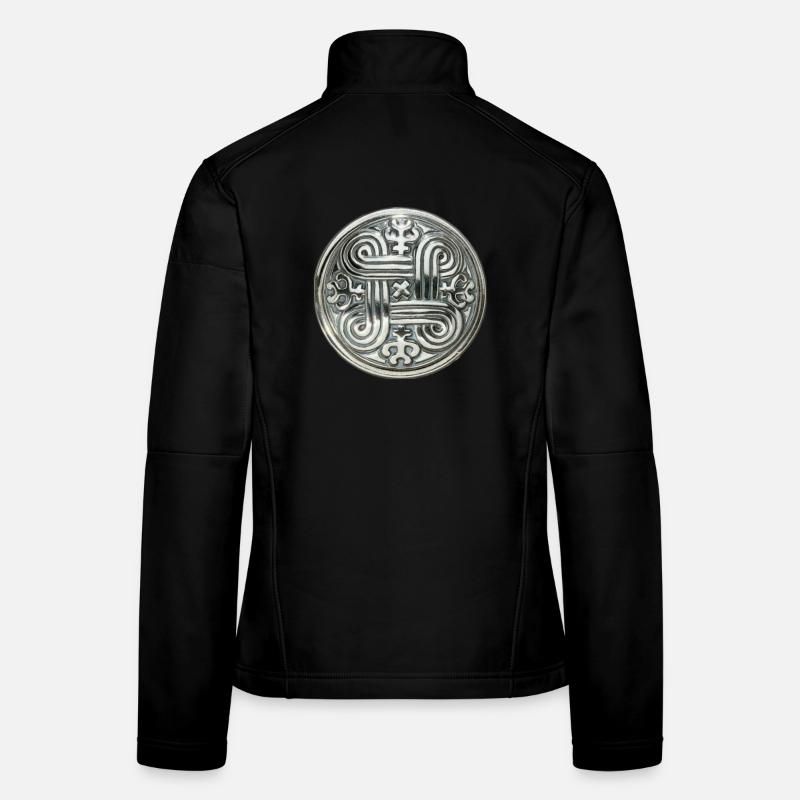 Kaleva Silber Ornament Frauen Softshelljacke