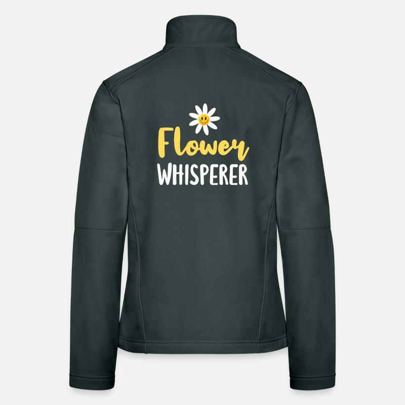 Flower Margarite Florist Women's Softshell Jacket