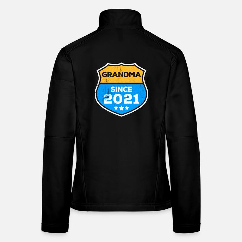Großmutter Oma Statement Rentnerin Großmama Frauen Softshelljacke