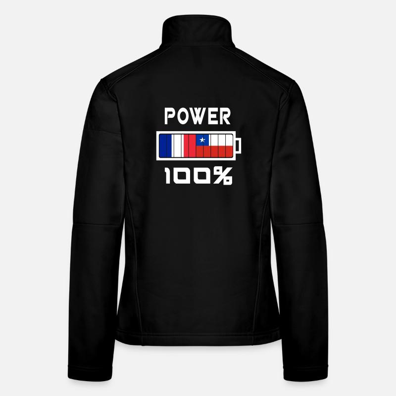 Chile und Frankreich machen 100% Frauen Softshelljacke