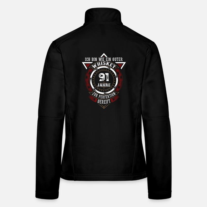 91. Geburtstag Whiskey Whisky Frauen Softshelljacke