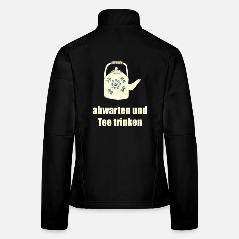 teetrinken 2 Frauen Softshelljacke