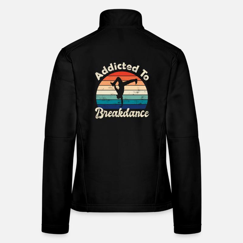 Breakdancing Women's Softshell Jacket