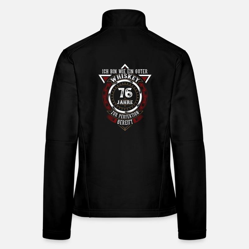 76. Geburtstag Whiskey Whisky Frauen Softshelljacke