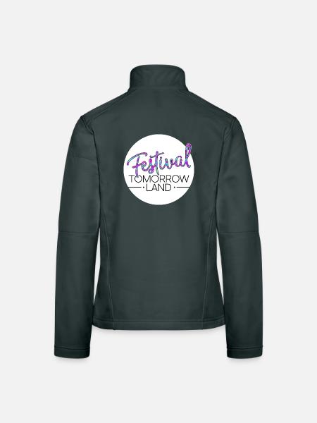 Tomorrowland Festival - Veste en tissu softshell Femme - noir - Dos