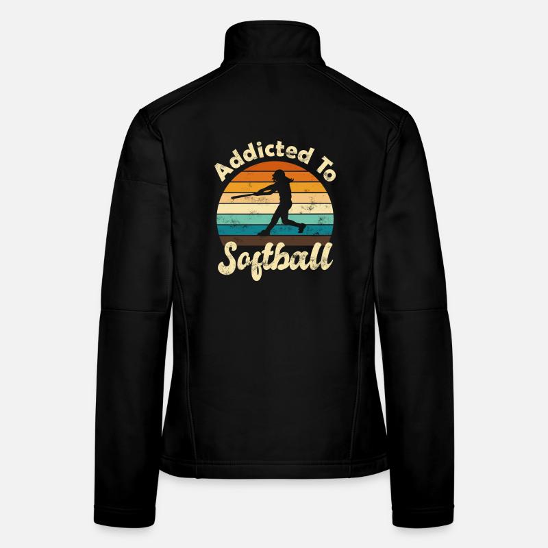 Softball Frauen Softshelljacke