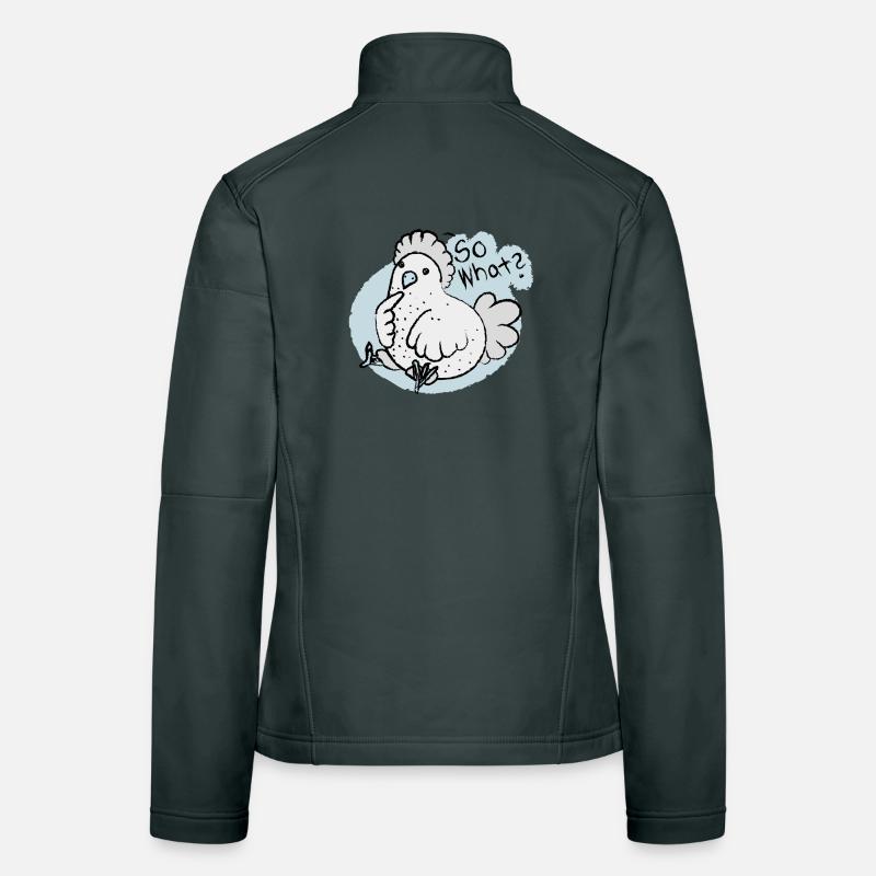 so what ? Frauen Softshelljacke