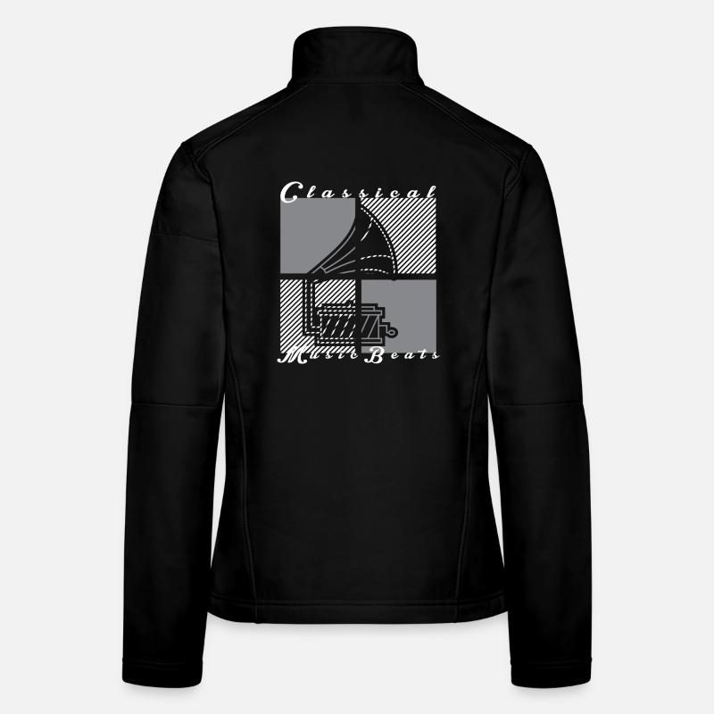 Gramophone Veste en tissu softshell Femme