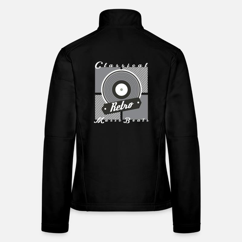 Retro Music Women's Softshell Jacket