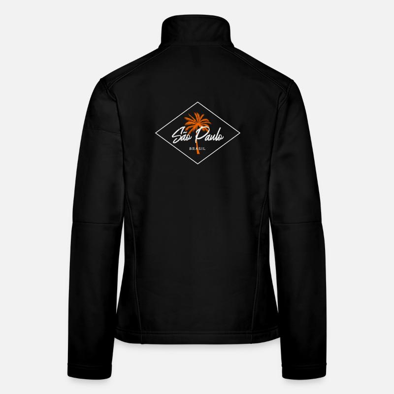 Sao Paulo Palm Logo Women's Softshell Jacket