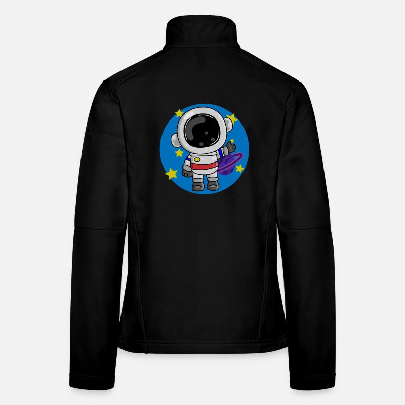 Astronaut, Cosmos, Spaceman Women's Softshell Jacket