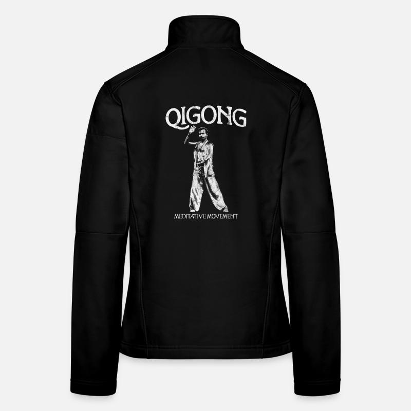 Qigong Meditative Movement Frauen Softshelljacke