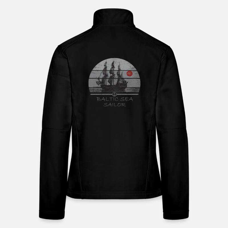 DarssCoast - Baltic Sea Sailor Frauen Softshelljacke
