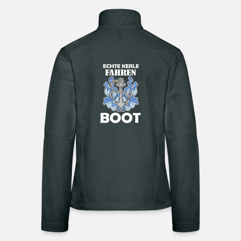 Motorboot Kapitän Bootsführerschein Frauen Softshelljacke