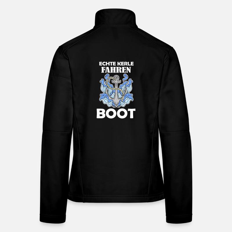 Motorboot Kapitän Bootsführerschein Frauen Softshelljacke