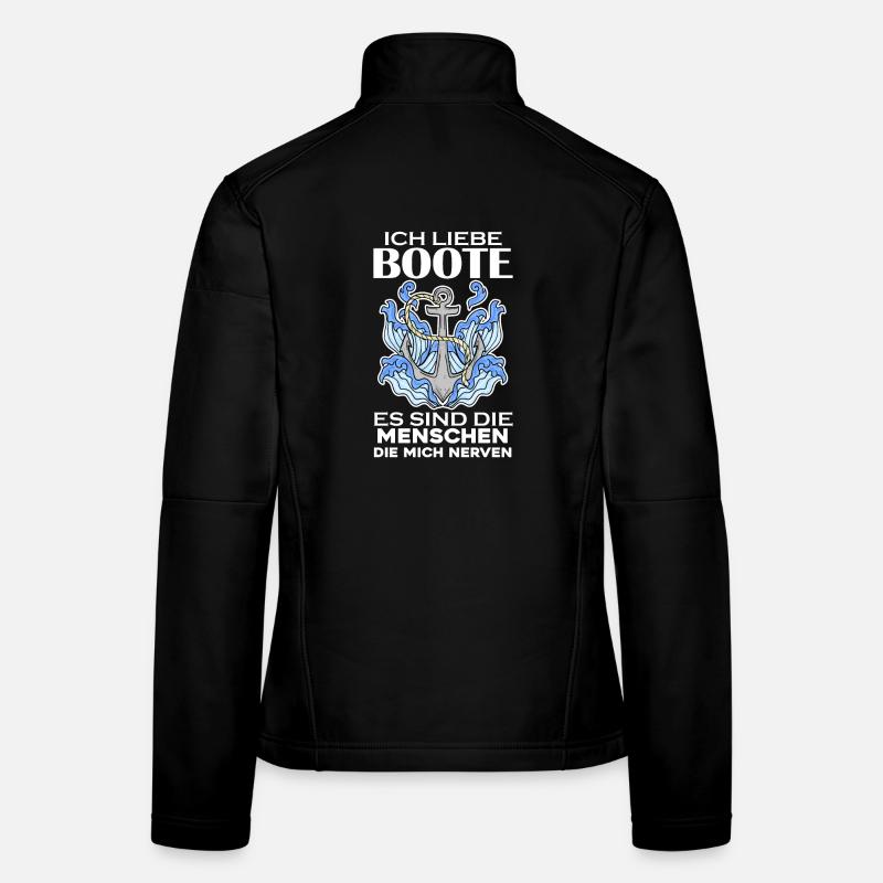 Motorboot Kapitän Boot Frauen Softshelljacke