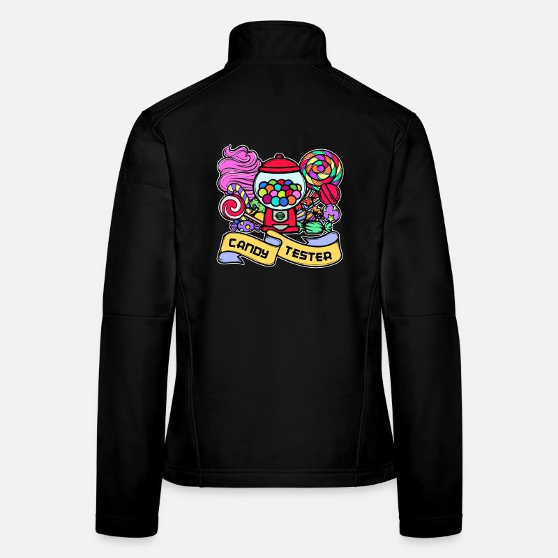 Sweet candy candy confectioner statement Women's Softshell Jacket