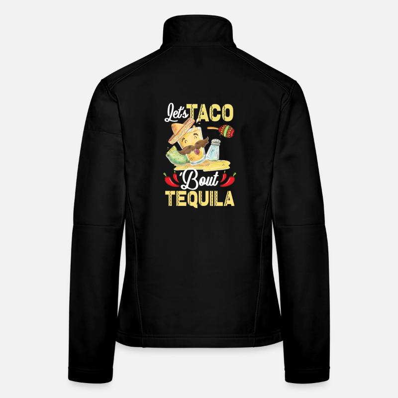 Taco Über Tequila Taco Tuesday Frauen Softshelljacke
