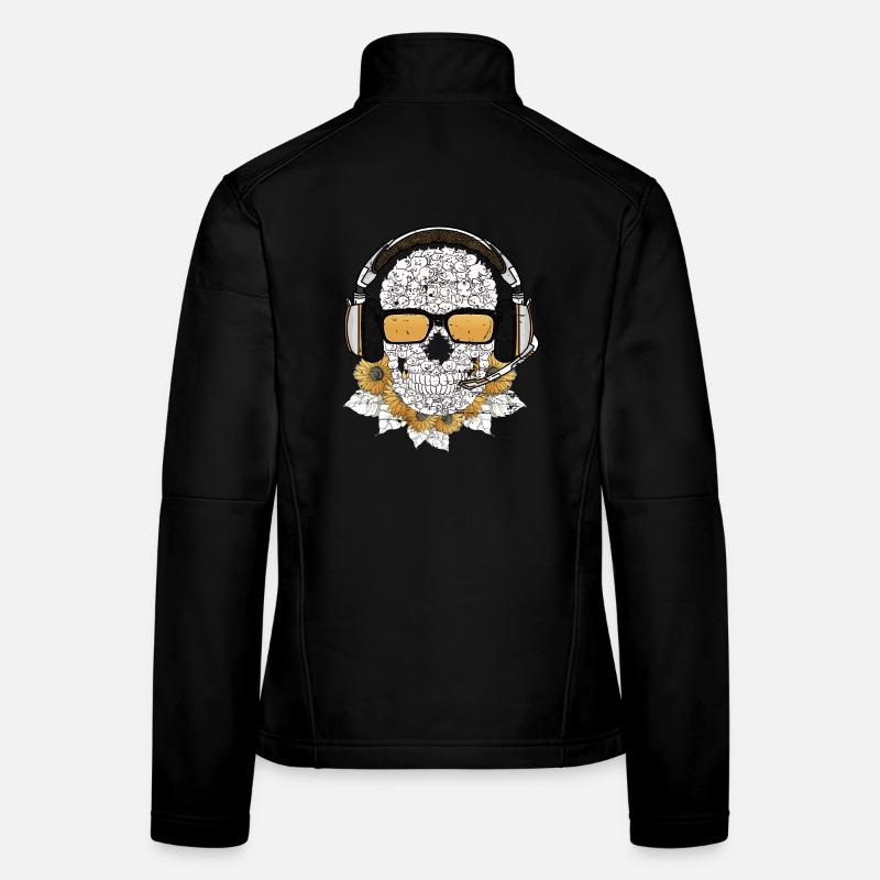 Music Skull Women's Softshell Jacket