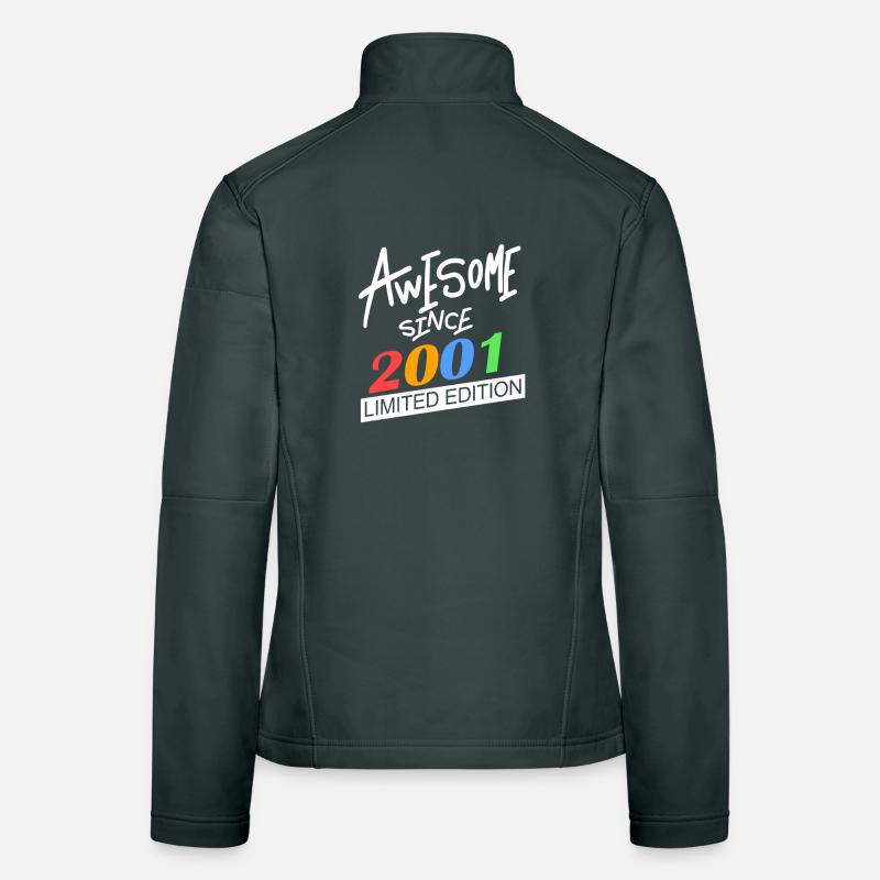 2001 - Born 2001 - Fantastic since 2001 Women's Softshell Jacket