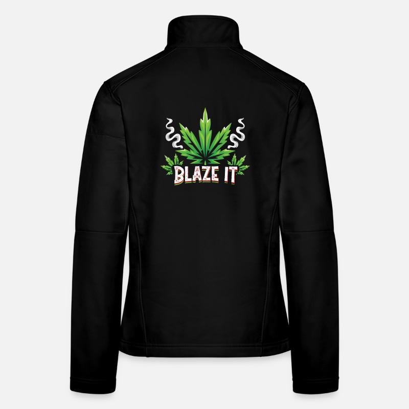 Blaze it Frauen Softshelljacke