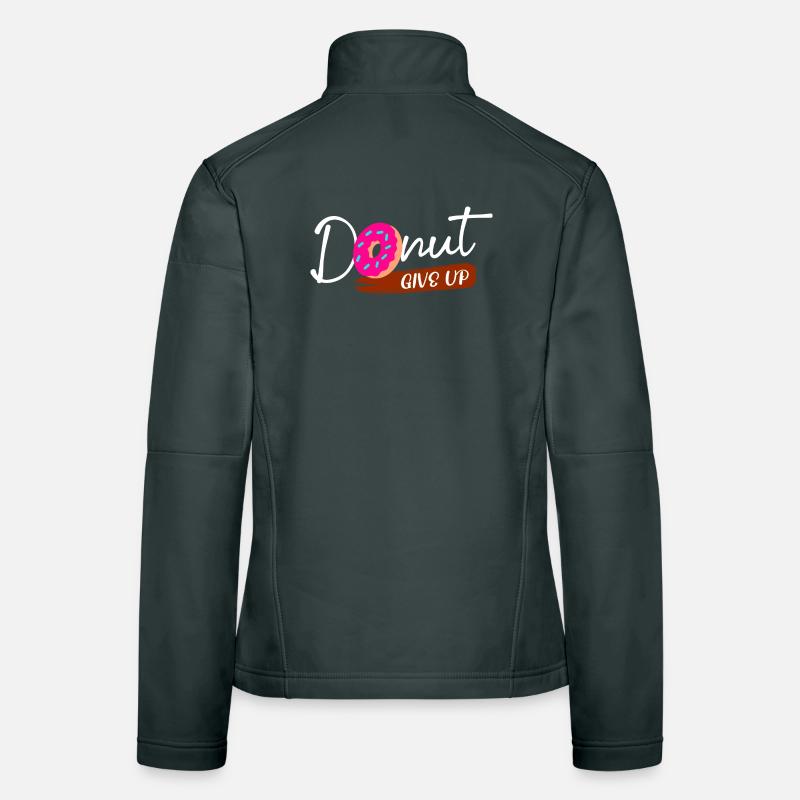 Bonbons Déclaration Donut Snacking Cuisson Veste en tissu softshell Femme
