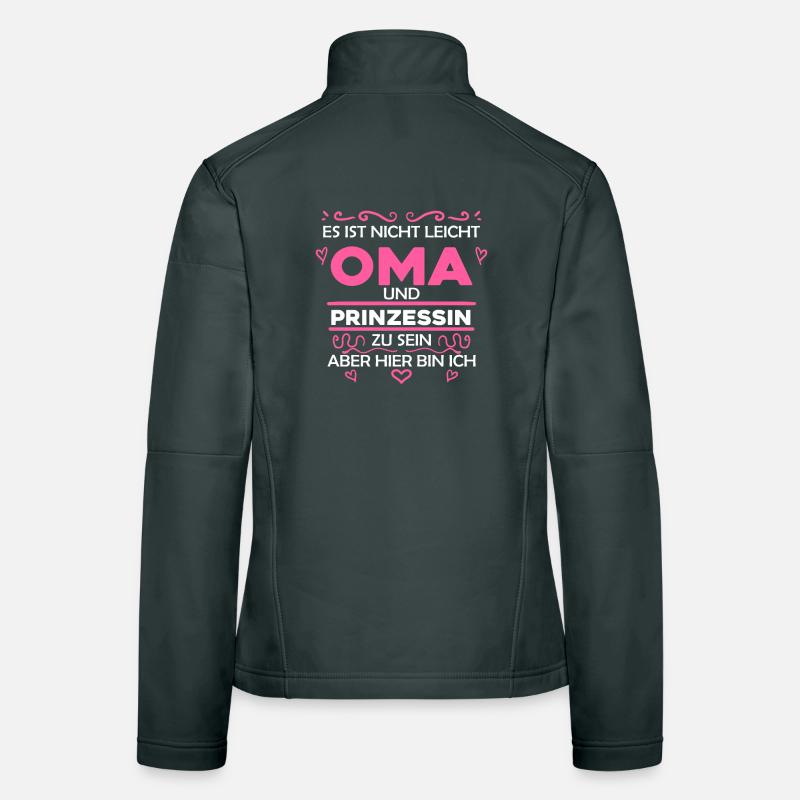 Oma Prinzessin Frauen Softshelljacke