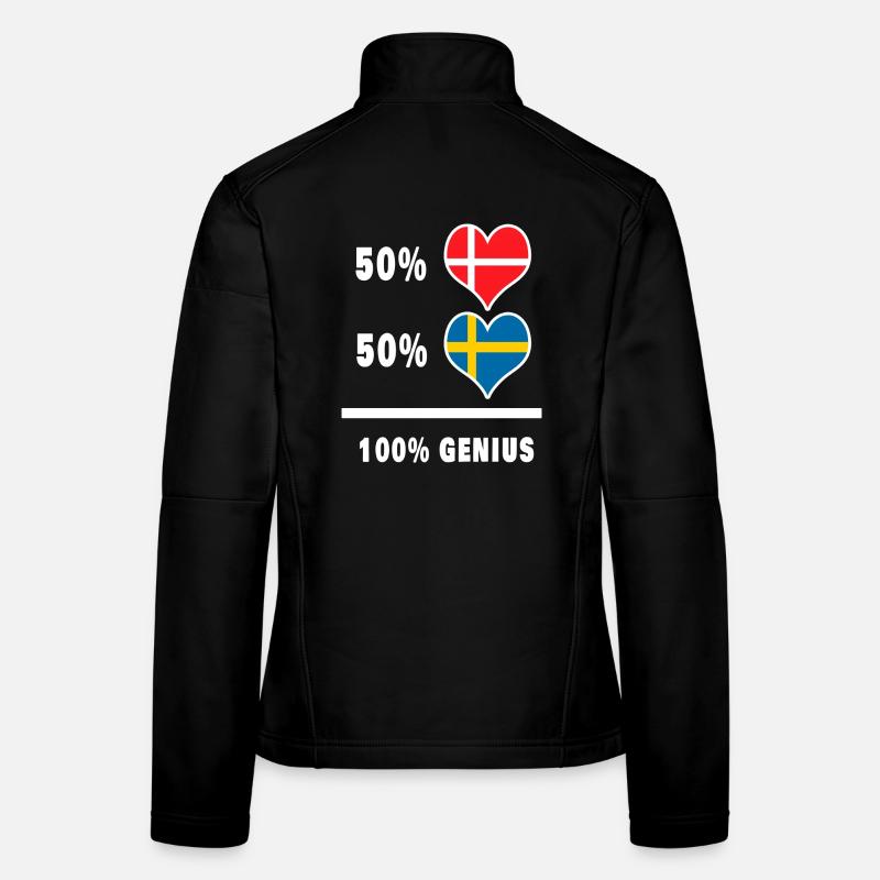 Dänemark und Schweden Genial / Geschenk Frauen Softshelljacke
