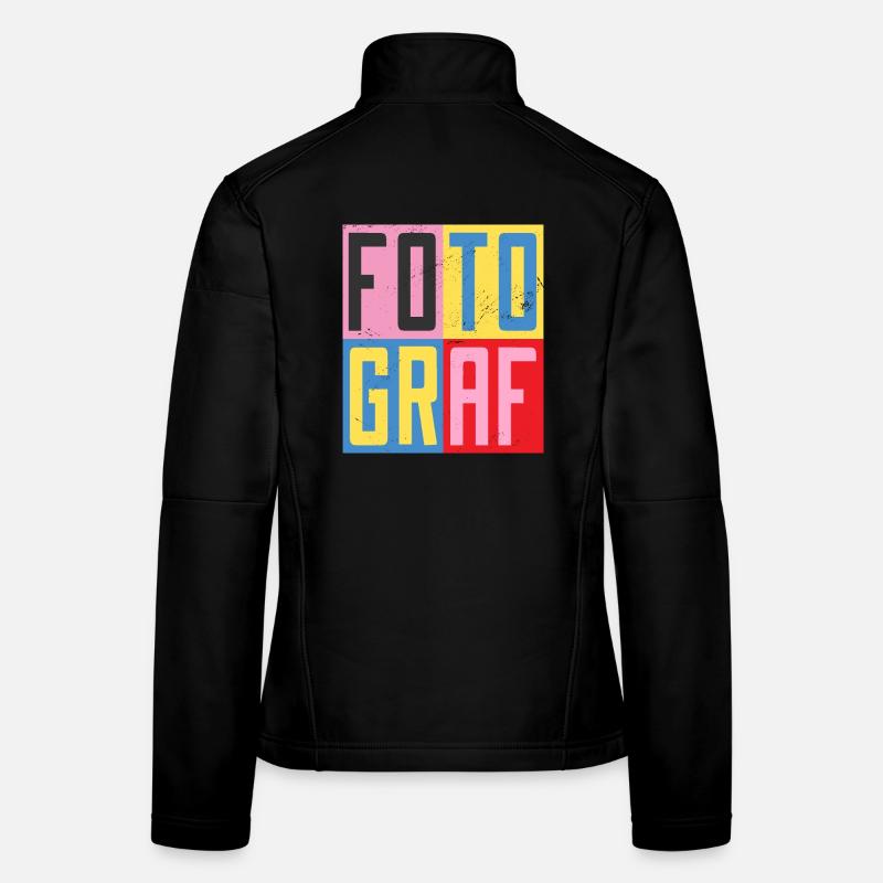 Fotograf Design Frauen Softshelljacke