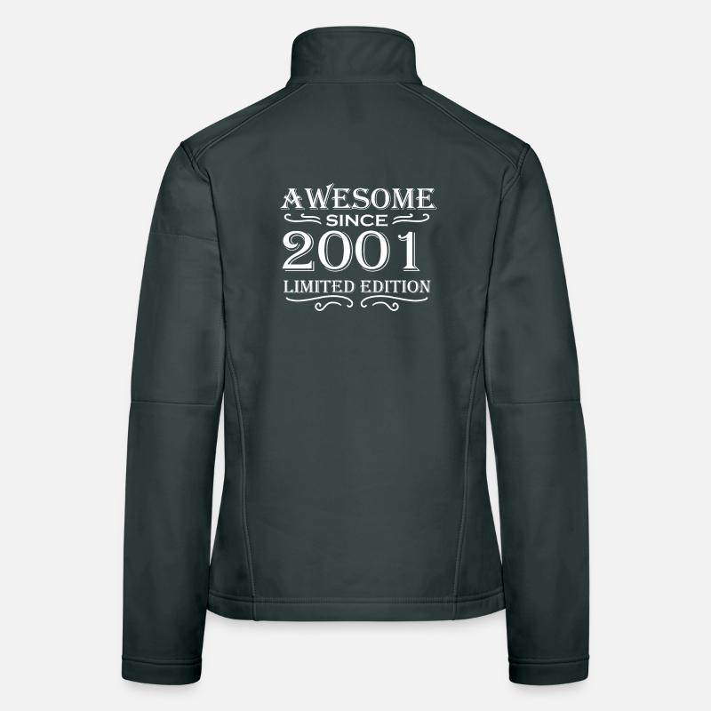 2001 - Born 2001 - Fantastic since 2001 Women's Softshell Jacket