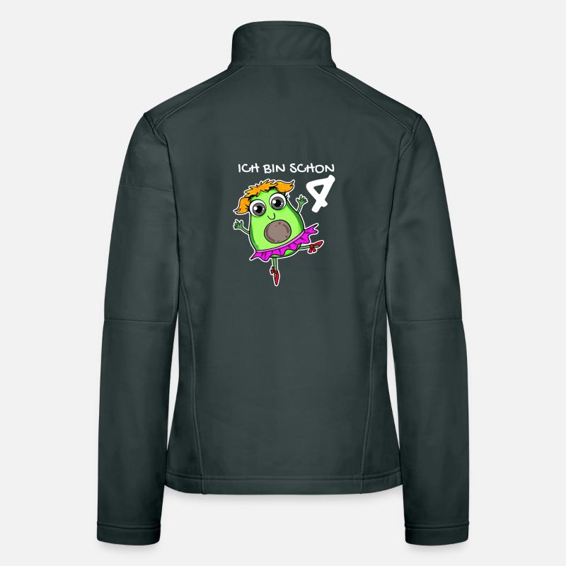 4. Geburtstag Mädchen Ballett Frauen Softshelljacke