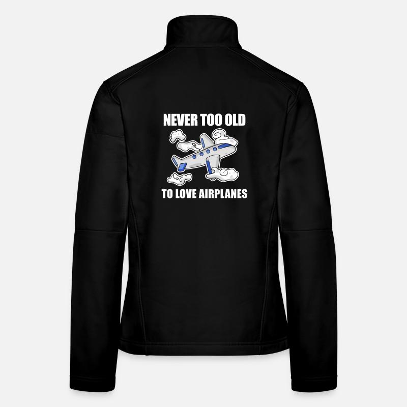Airplane Airplane Pilot Gift Women's Softshell Jacket