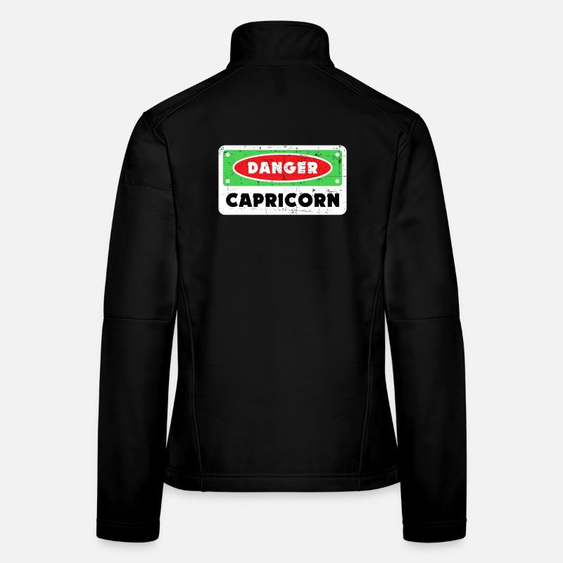 Steinbock Cool Statement Tierkreis Horoskop Himmel Frauen Softshelljacke