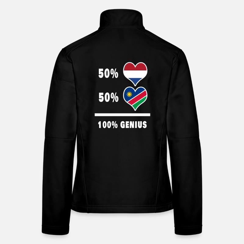 Namibia and the Netherlands Genius / Gift Women's Softshell Jacket