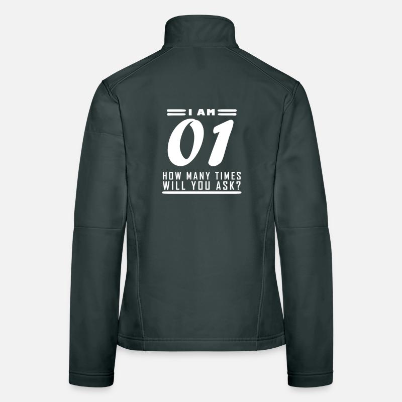 Ich bin 1 – 1. Geburtstag Geschenk Frauen Softshelljacke