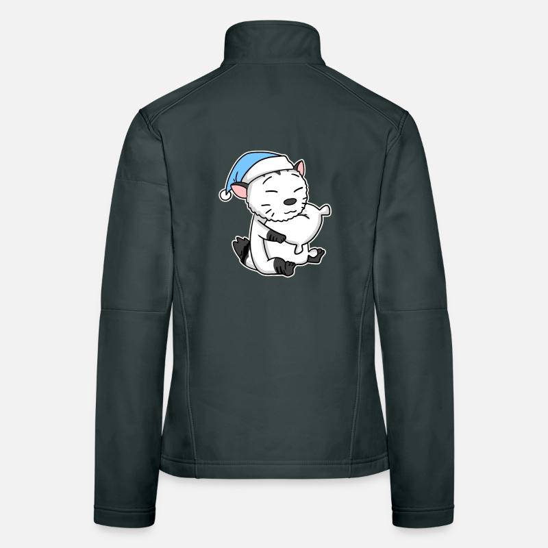 Cat cat breed American Bobtail Women's Softshell Jacket