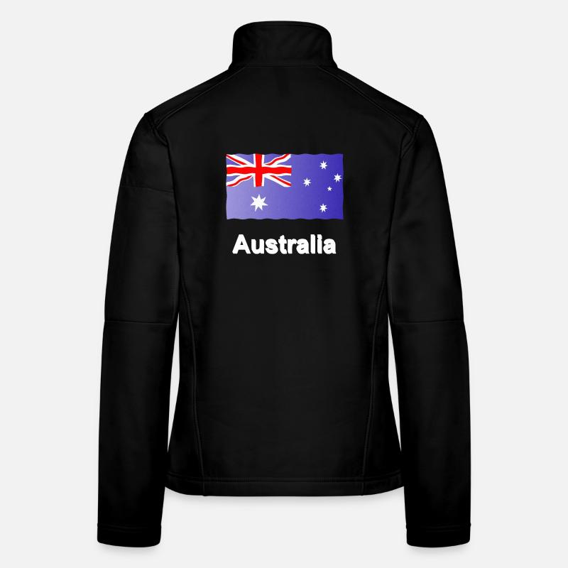 geschenke Australier, Flagge Australien, Australi Frauen Softshelljacke