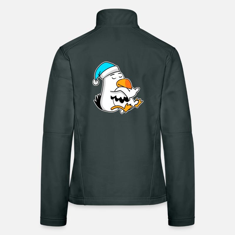 Albatros Möwe Vogel Frauen Softshelljacke