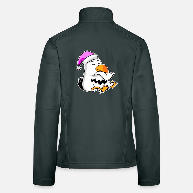 Albatros Möwe Vogel Frauen Softshelljacke