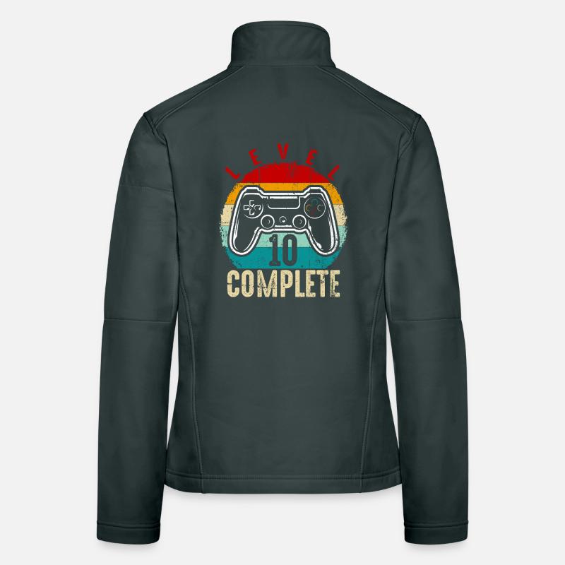 Retro Level 10 Complete Controller Women's Softshell Jacket