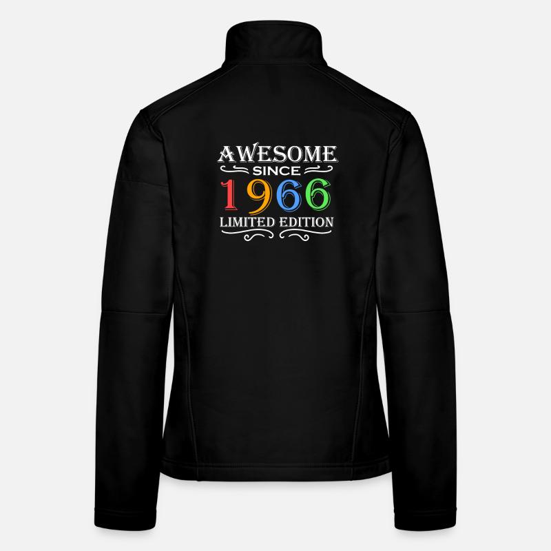 1966 - Né en 1966 Veste en tissu softshell Femme
