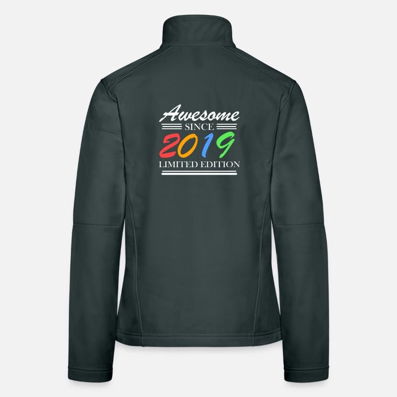 2019 Veste en tissu softshell Femme